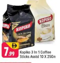 Shaklan KOPIKO Coffee 3in1 offer