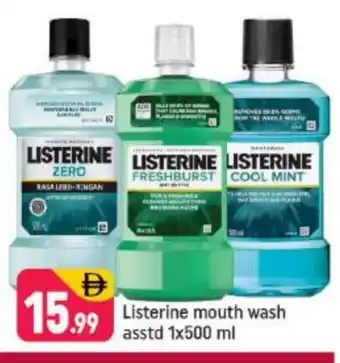 Shaklan LISTERINE Mouthwash offer