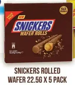 E City Snickers rolled wafer offer