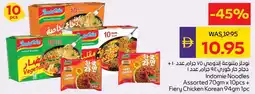 E City Instant Noodles Assorted + Fiery Chicken Korean offer