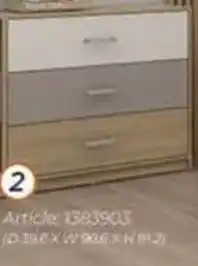 Nesto 3 Drawer Cabinet offer