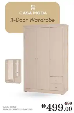 Nesto 3 Door Wardrobe offer