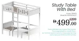 Nesto Study Table With Bed offer