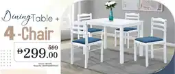 Nesto Dining Table + 4 Chair offer