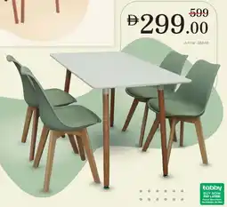 Nesto Dining Table + 4 Chair offer