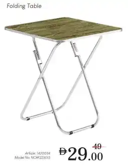 Nesto Folding Table offer