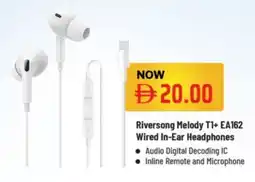 Nesto Riversong Melody T1+ EA162 Wired In-Ear Headphones offer