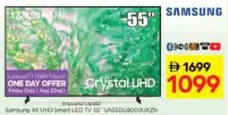Nesto Samsung 4K UHD Smart LED TV UA55DUB000UXZSAMSUNG offer