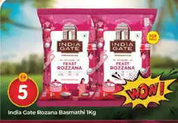 Al Madina INDIA GATE Basmati / Biryani Rice offer