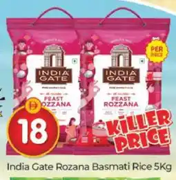 Al Madina INDIA GATE Basmati / Biryani Rice offer