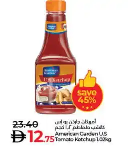 Lulu Hypermarket AMERICAN GARDEN Tomato Ketchup offer