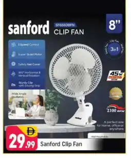 Shaklan SANFORD Fan offer