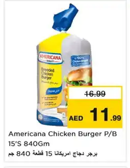 Nesto AMERICANA Chicken Burger offer