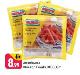 Shaklan AMERICANA Chicken Franks offer