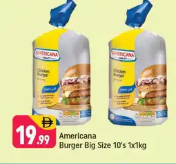 Shaklan AMERICANA Chicken Burger offer