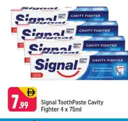 Shaklan SIGNAL Toothpaste offer