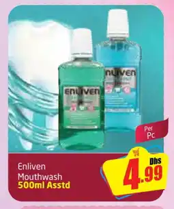 Delta Centre ENLIVEN Mouthwash offer