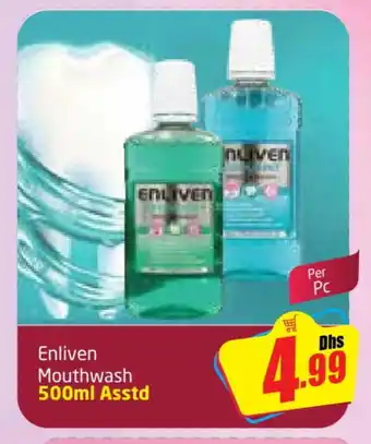 Delta Centre ENLIVEN Mouthwash offer