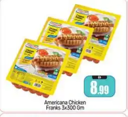 Bigmart AMERICANA Chicken Franks offer