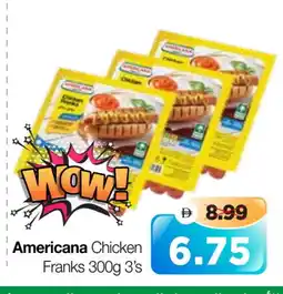 Al Madina Hypermarket AMERICANA Chicken Franks offer
