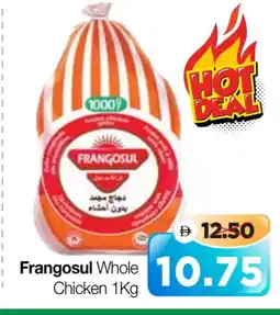 Al Madina Hypermarket FRANGOSUL Frozen Whole Chicken offer