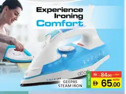 Al Madina GEEPAS Ironbox offer