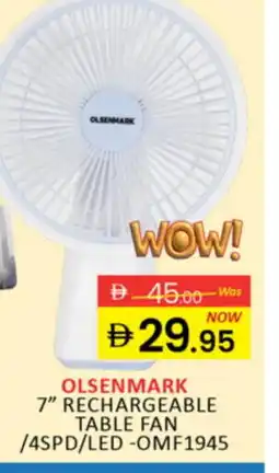 Al Madina OLSENMARK Fan offer