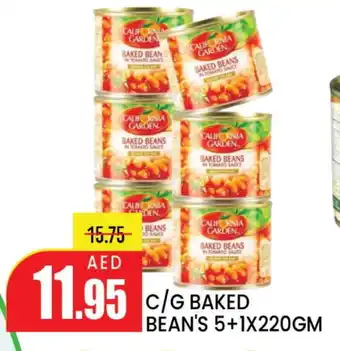 Mango Hypermarket LLC CALIFORNIA GARDEN Baked Beans offer