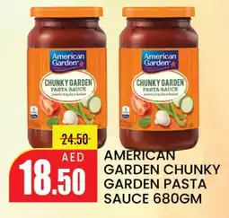 Mango Hypermarket LLC AMERICAN GARDEN Pizza & Pasta Sauce offer