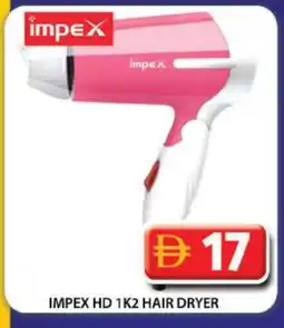 Grand Hyper Market IMPEX Hair Appliances offer