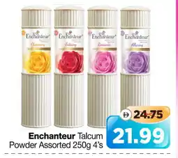 Al Madina Hypermarket Enchanteur Talcum Powder offer