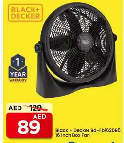 Mark & Save BLACK+DECKER Fan offer
