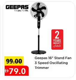 Mark & Save GEEPAS Fan offer