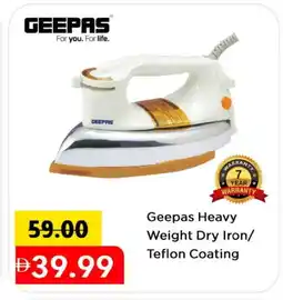 Mark & Save GEEPAS Ironbox offer