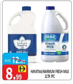 United Hypermarket HAYATNA Full Cream Milk offer