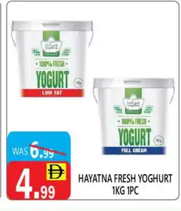 United Hypermarket HAYATNA Yoghurt offer