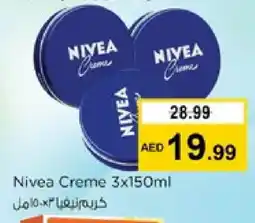 Nesto Nivea Face cream offer