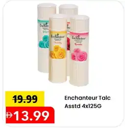 Mark & Save Enchanteur Talcum Powder offer