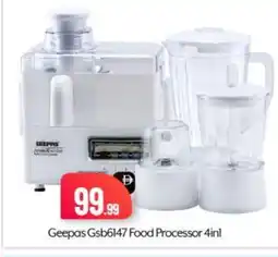 Bigmart GEEPAS Food Processor offer