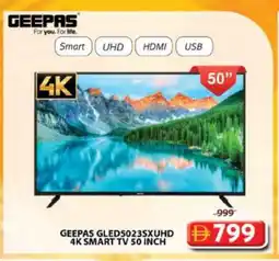Grand Hyper Market GEEPAS Smart TV offer