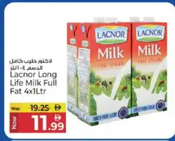 Kenz Hypermarket LACNOR Full Cream Milk offer