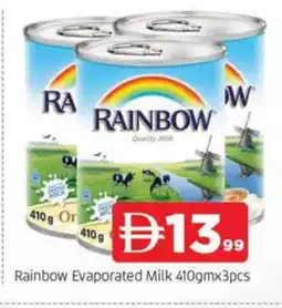 Al Madina RAINBOW Evaporated Milk offer