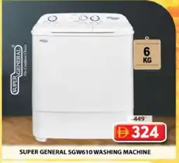 Grand Hyper Market SUPER GENERAL Washer / Dryer offer