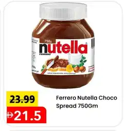 Mark & Save NUTELLA Chocolate Spread offer