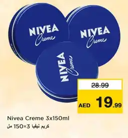 Last Chance Nivea Face cream offer