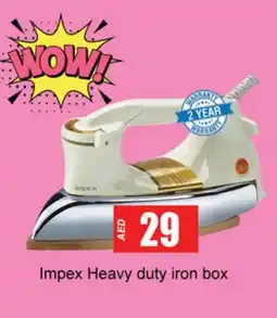 Gulf Hypermarket IMPEX Ironbox offer