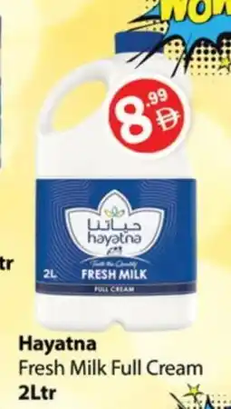 Gulf Hypermarket HAYATNA Fresh Milk offer