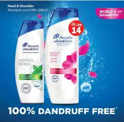 Zain Hypermarket HEAD & SHOULDERS Shampoo / Conditioner offer