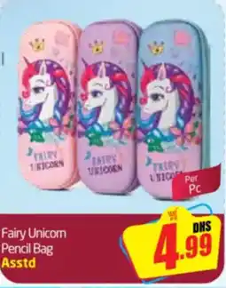 Delta Centre Fairy Unicom Pencil Bag Asstd offer