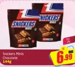 Delta Centre Snickers Minis Chocolate offer